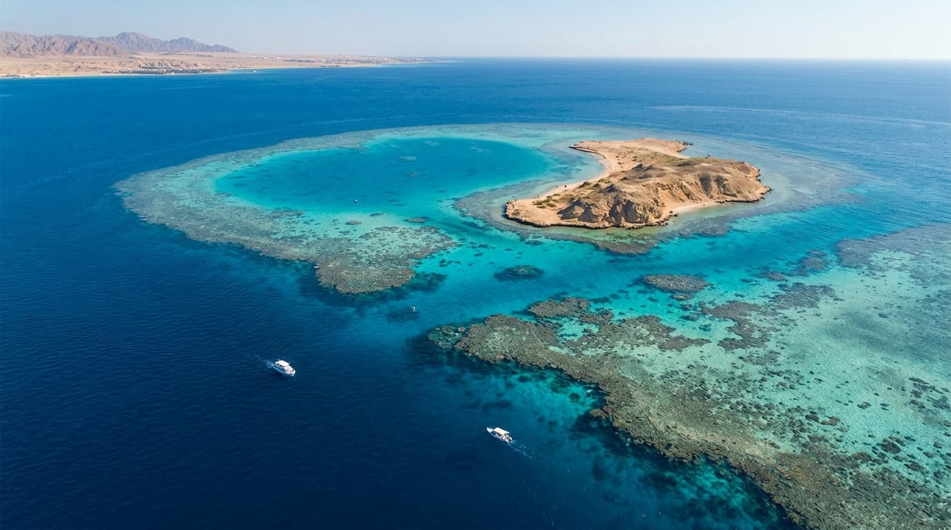 Red Sea island and snorkeling experience in Hurghada